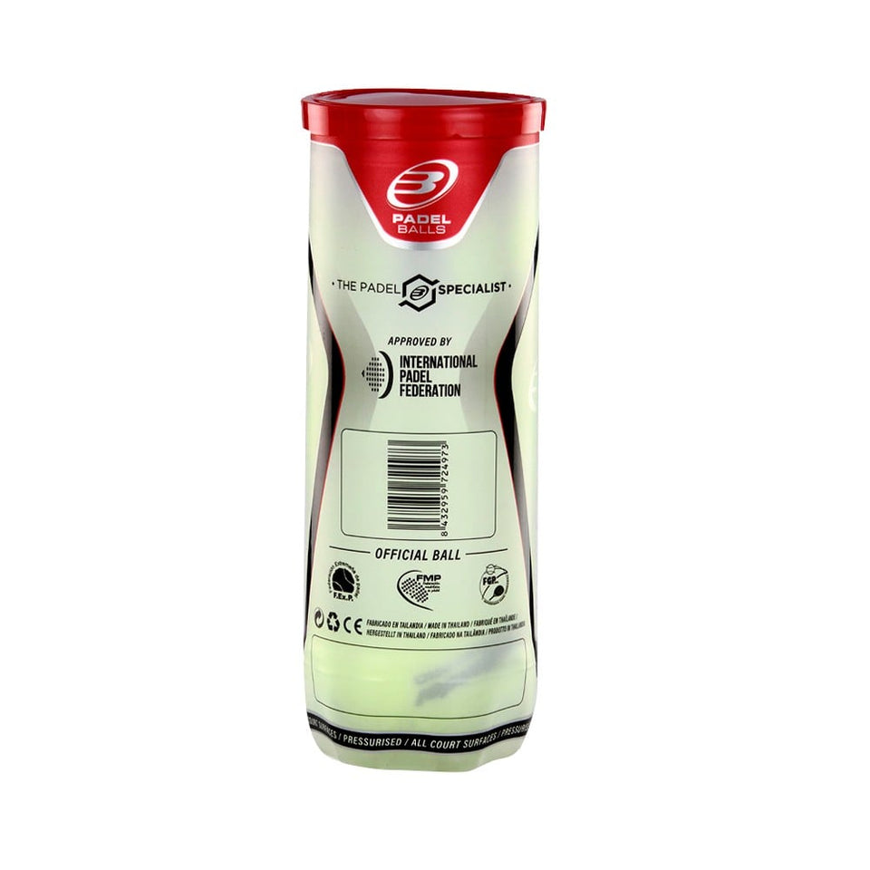 Bola De Padel Bullpadel Premium Pro (Tubo de 3 bolas)