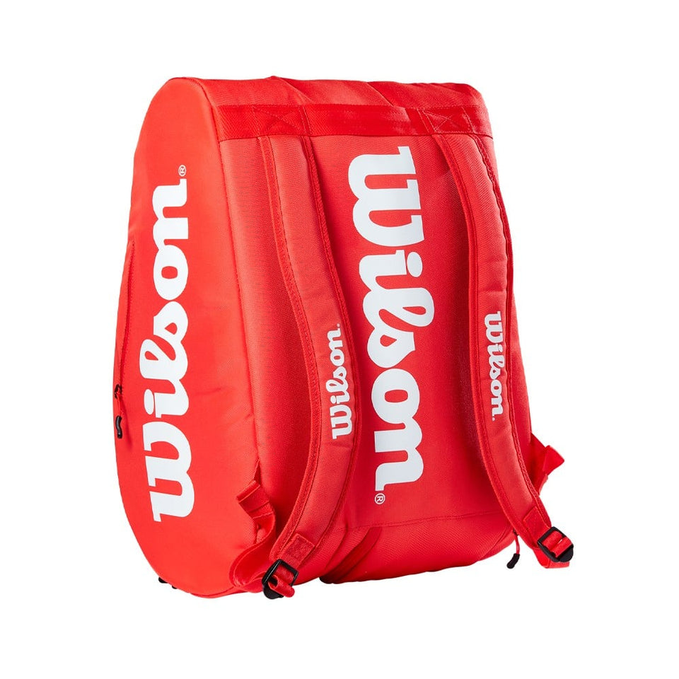 Wilson Super Tour Padel Vermelho/branco (Saco de padel)