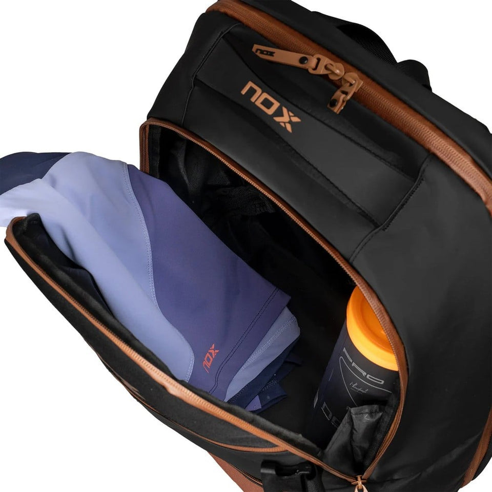 Nox Luxury Open Series Preto/ Castanho 2024 (Mochila)