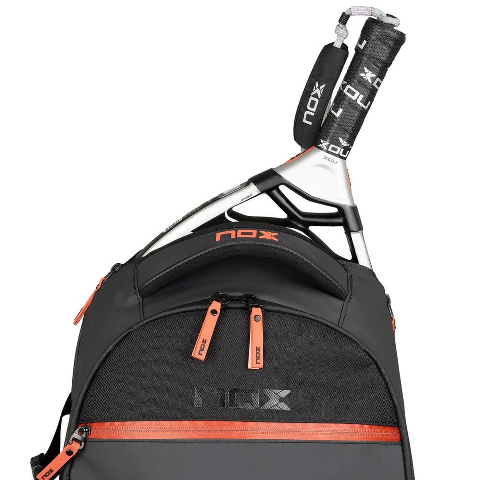 Nox Luxury Open Series Preto/ Vermelho 2024 (Mochila)