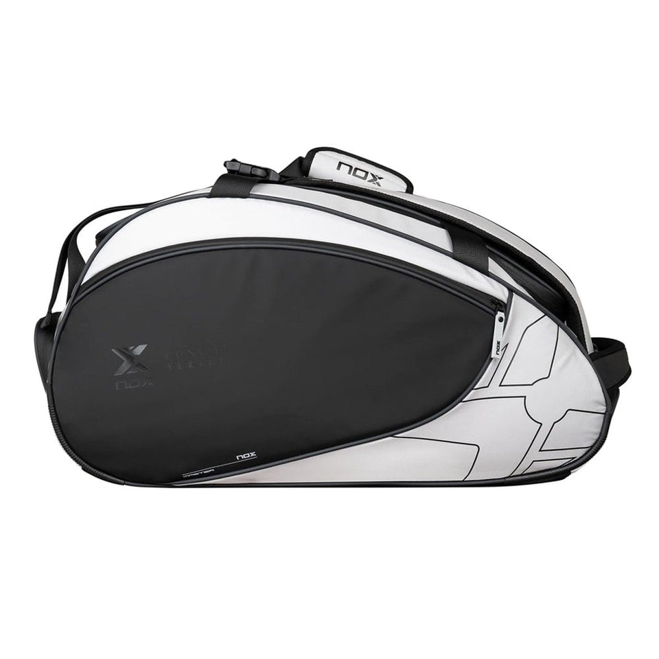 Nox Luxury Master Series Branco/ Preto 2024 (Saco de padel)