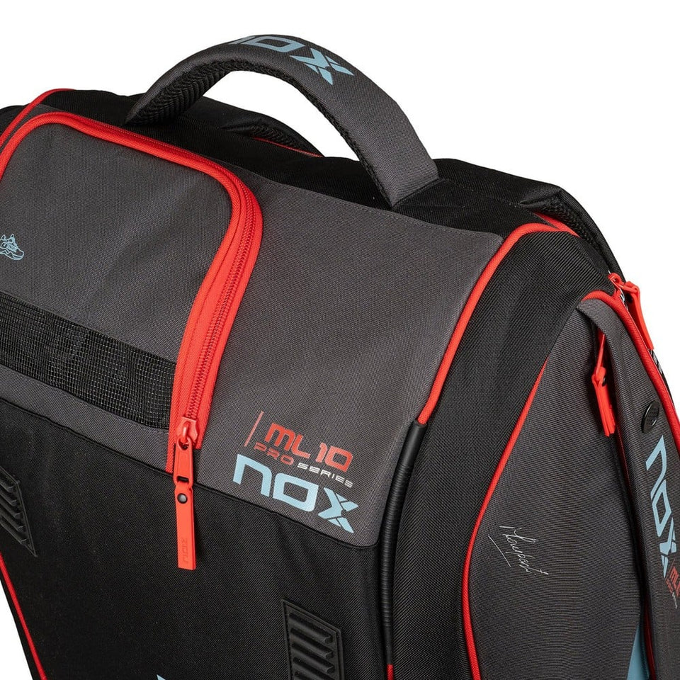 Nox Ml10 Competition Xl Compact Preto/ Vermelho 2024 (Saco de padel)