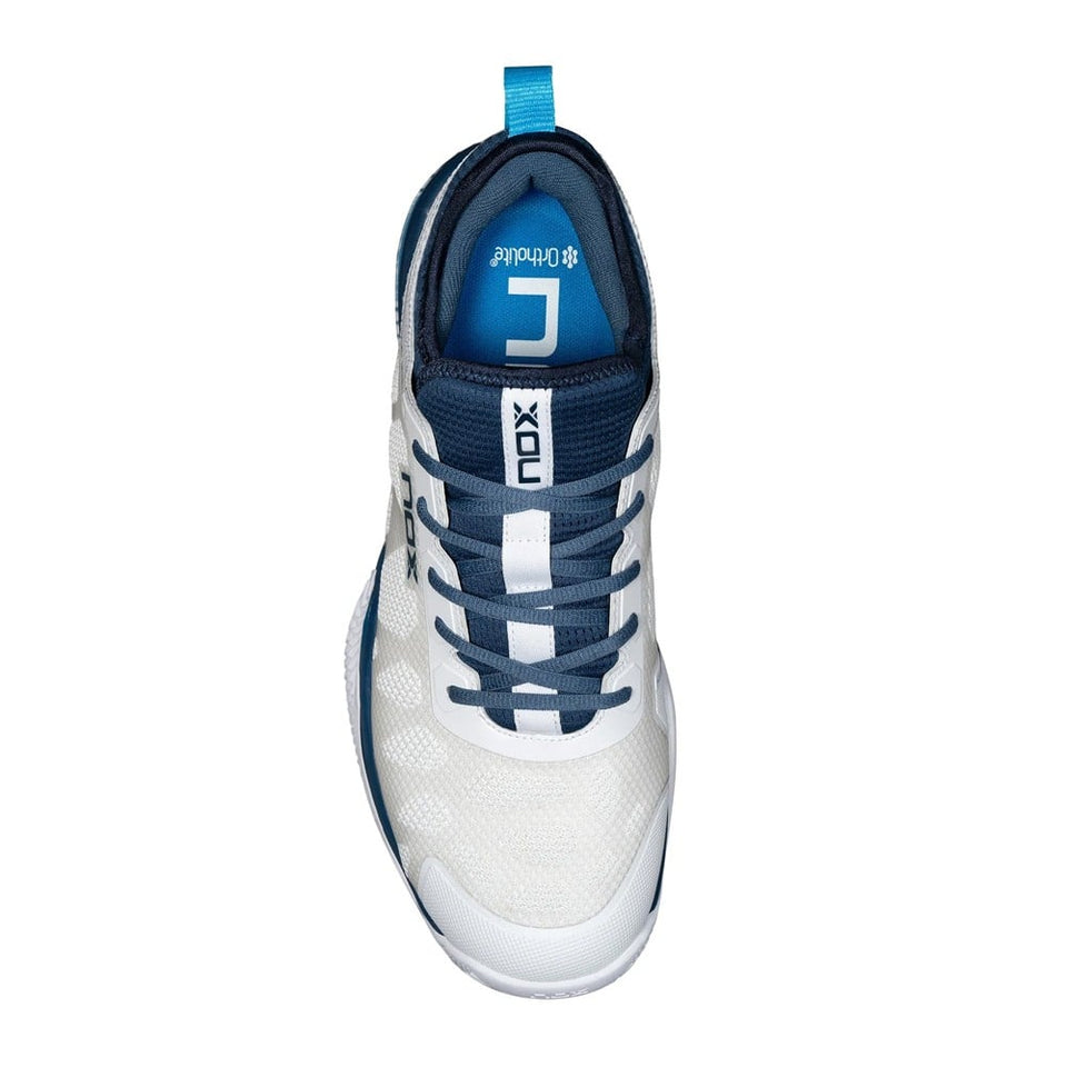 Nox Nerbo Branco/ Azul 2024 (Tênis)