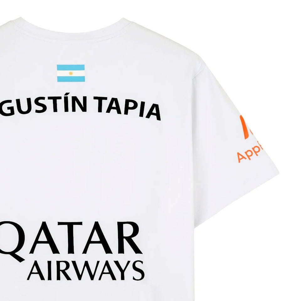 Nox At10 Branco Agustin Tapia 2024 (T-shirt Oficial)