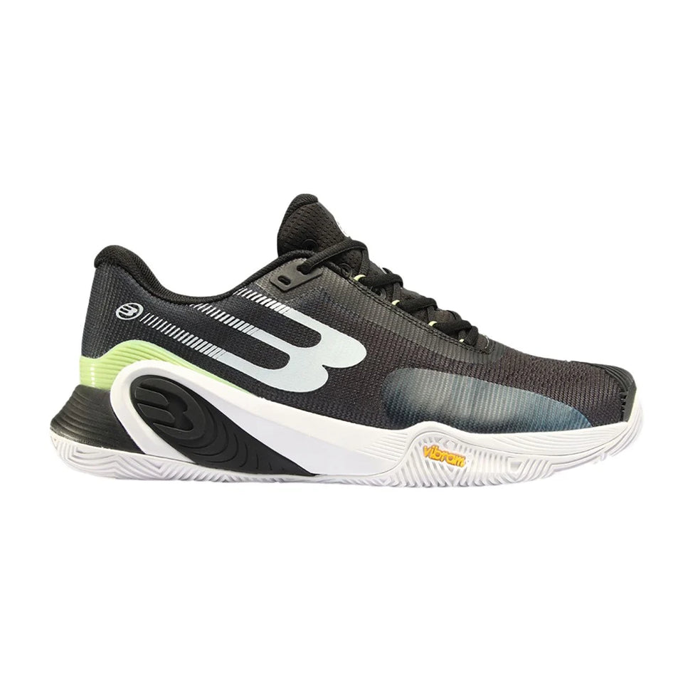Bullpadel Hack Vibram 24i Preto/verde Paquito Navarro (Tênis)