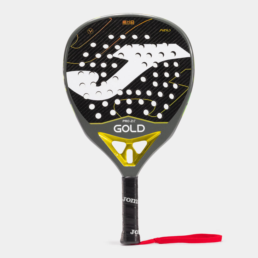 Raquete de Padel Joma Gold Pro Preto/Dourado