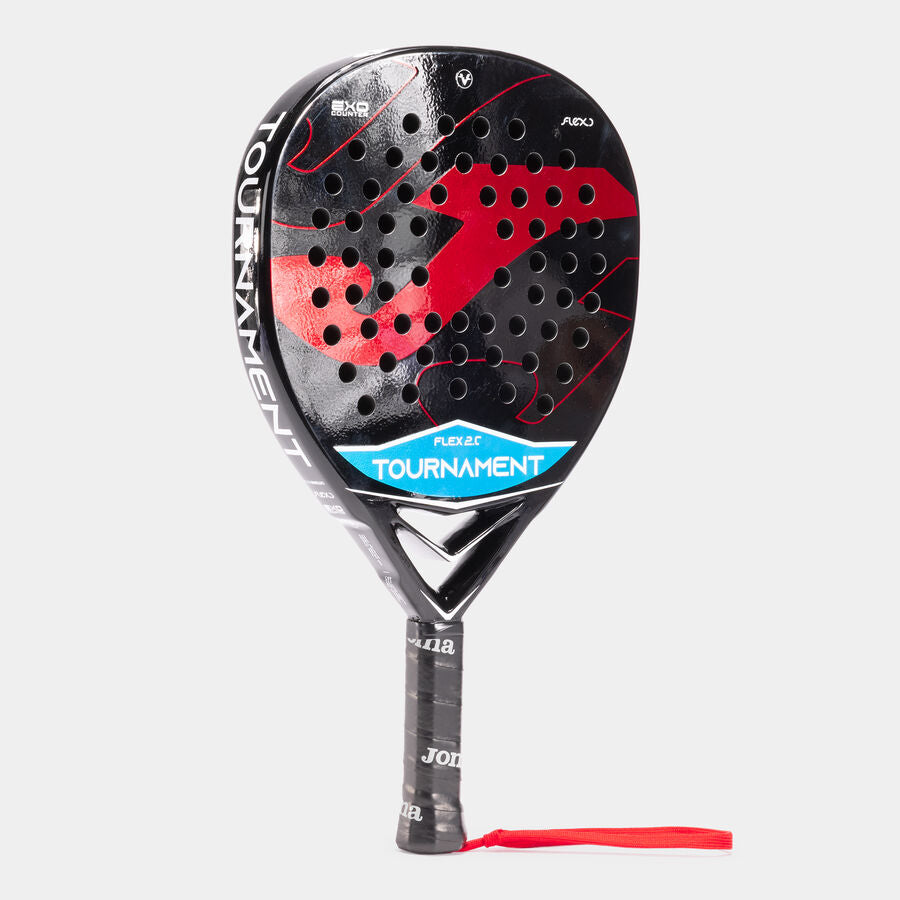 Raquete de Padel Joma Tournament Flex Preto/Vermelho