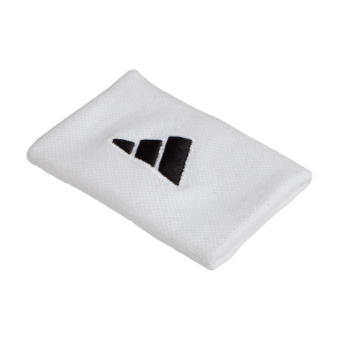Pulsos Adidas L Branco Com Logo Preto X2 Ale Galan