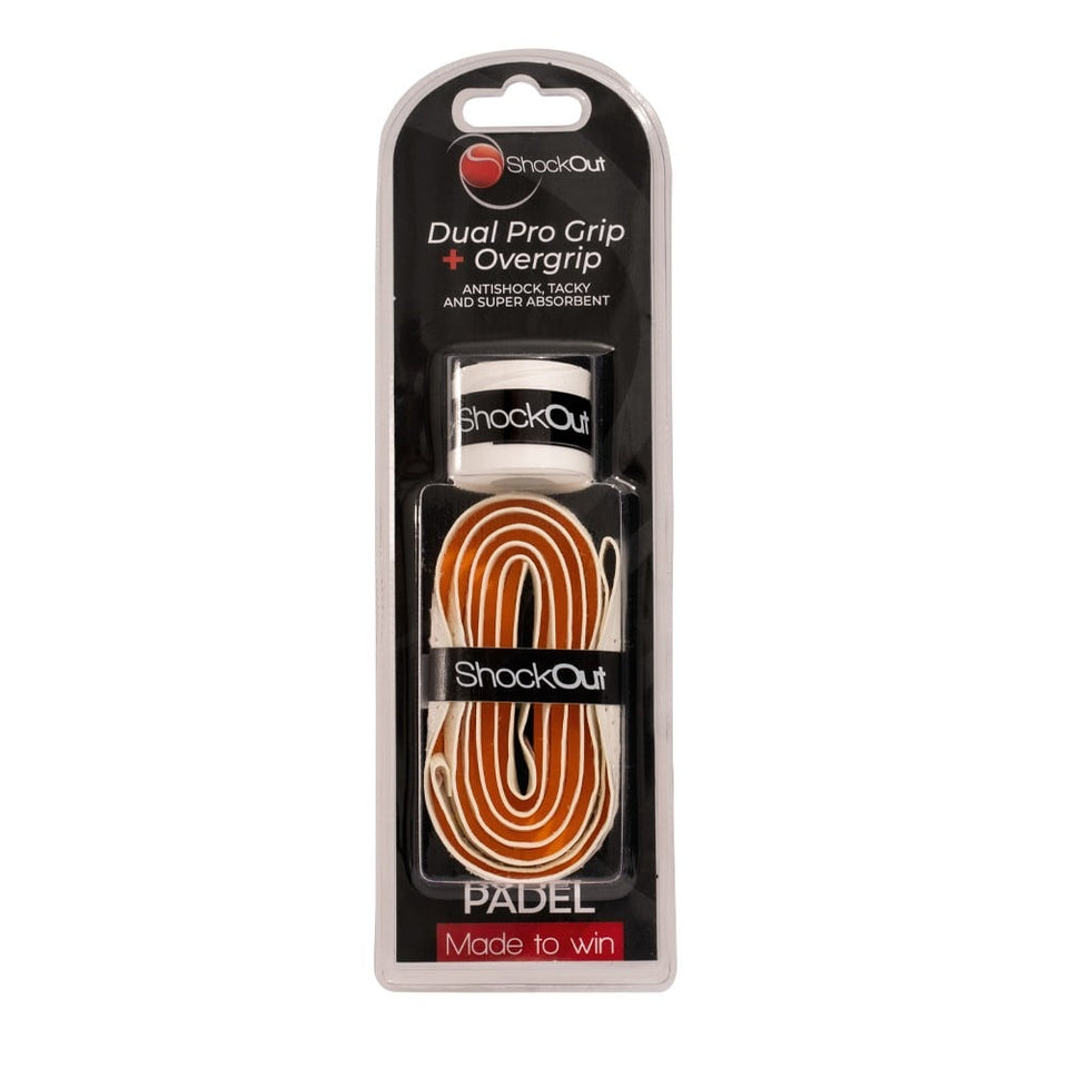 Dual Grip E Overgrip Shockout Branco