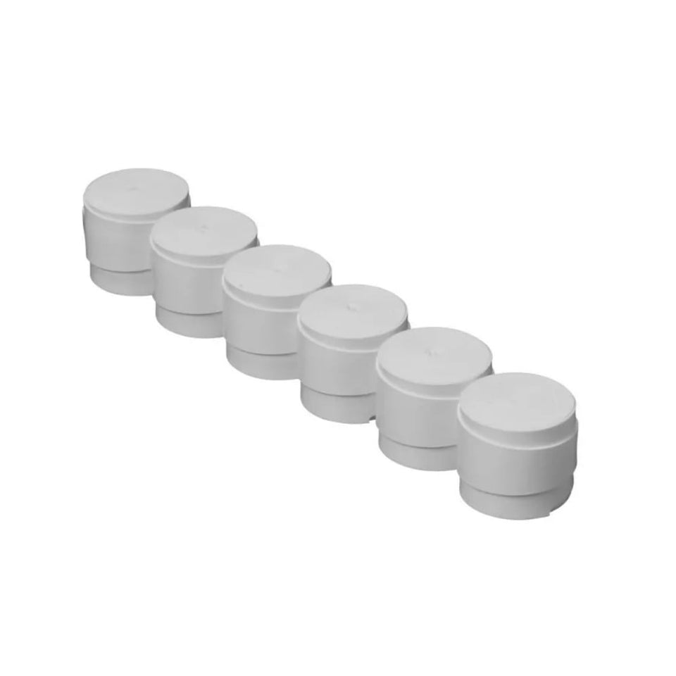 Caixa Overgrip Pro Wilson Liso Branco 60 Unidades