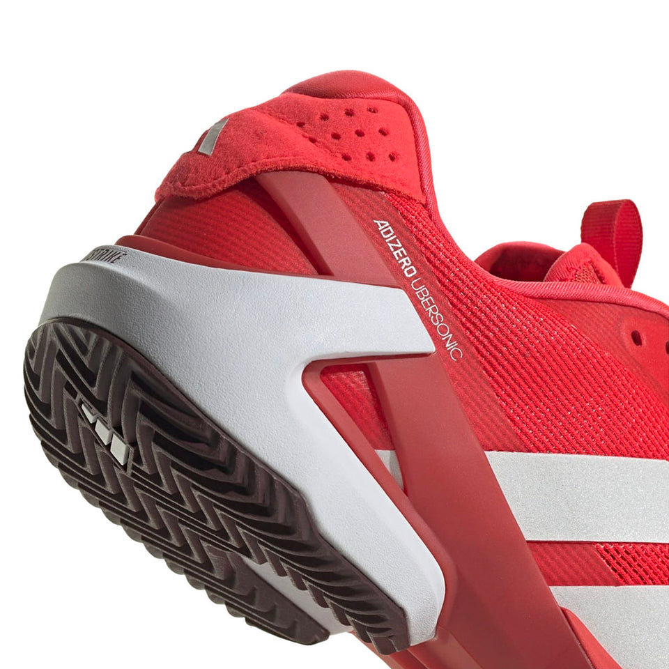 Adidas Adizero Ubersonic 5 M Clay Lucid Red/zero Ss25 (Tênis)