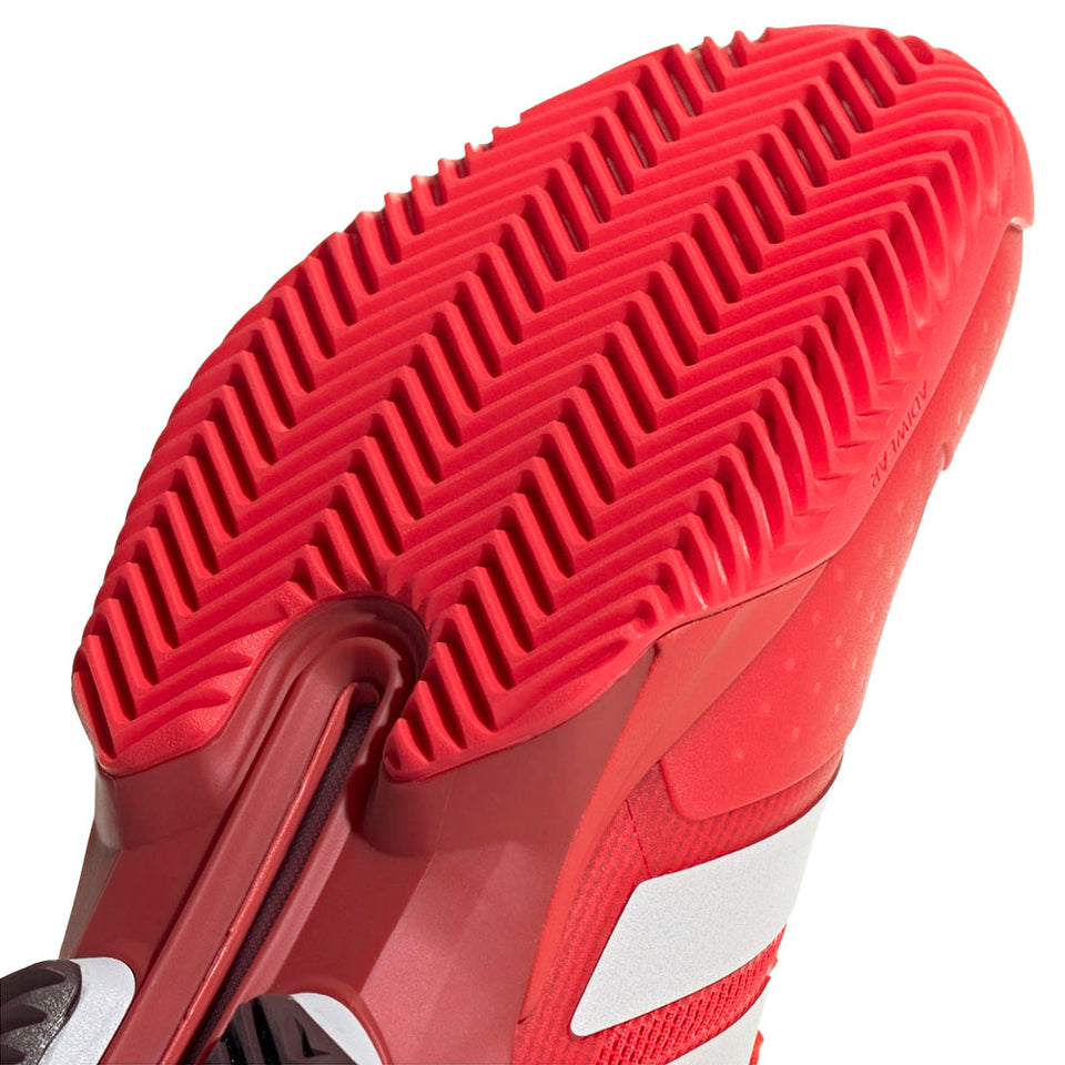 Adidas Adizero Ubersonic 5 M Clay Lucid Red/zero Ss25 (Tênis)