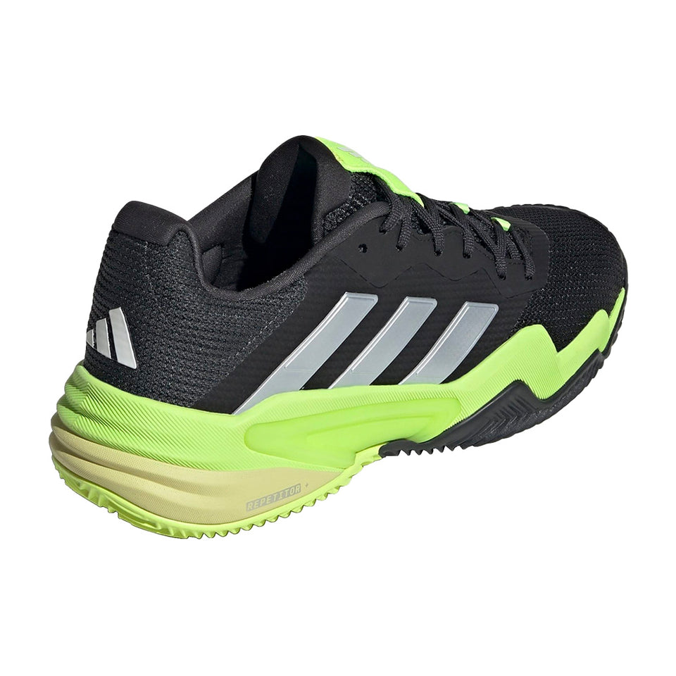 Adidas Barricade M Clay Core Preta/zero Ss25 (Tênis)