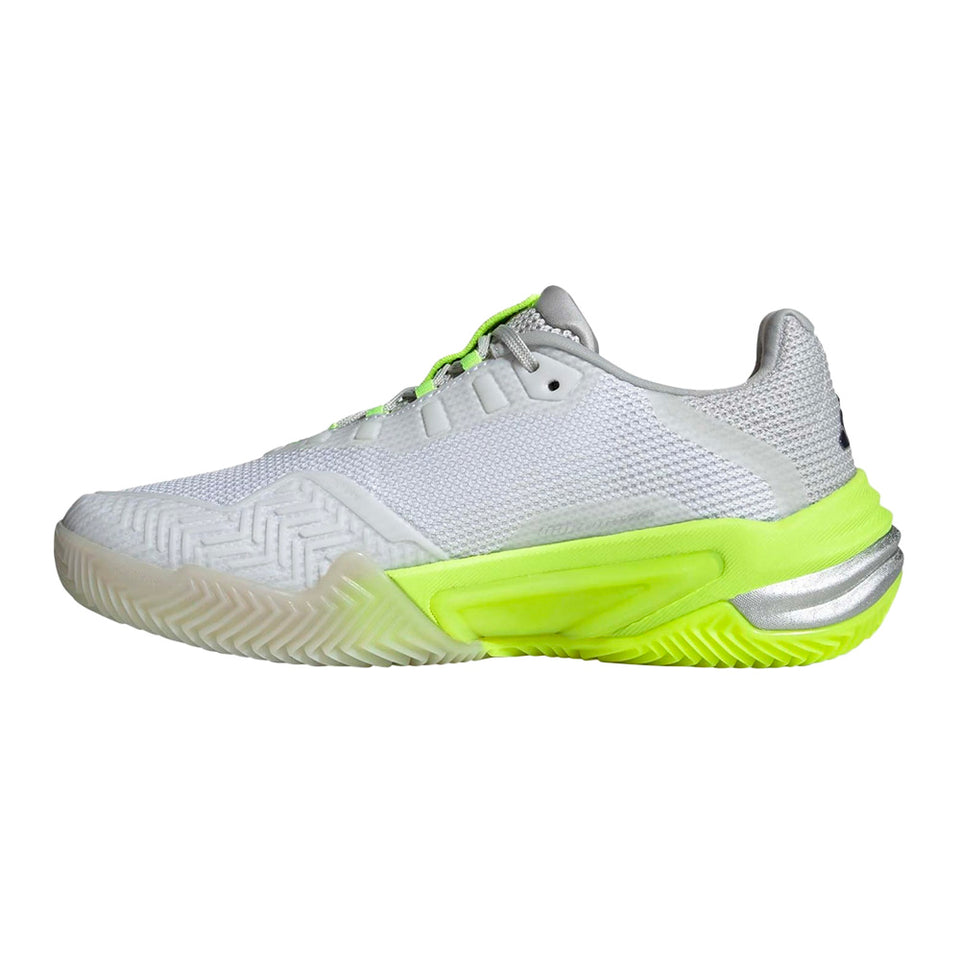 Adidas Barricade W Branca/iron Ss25 (Tênis)