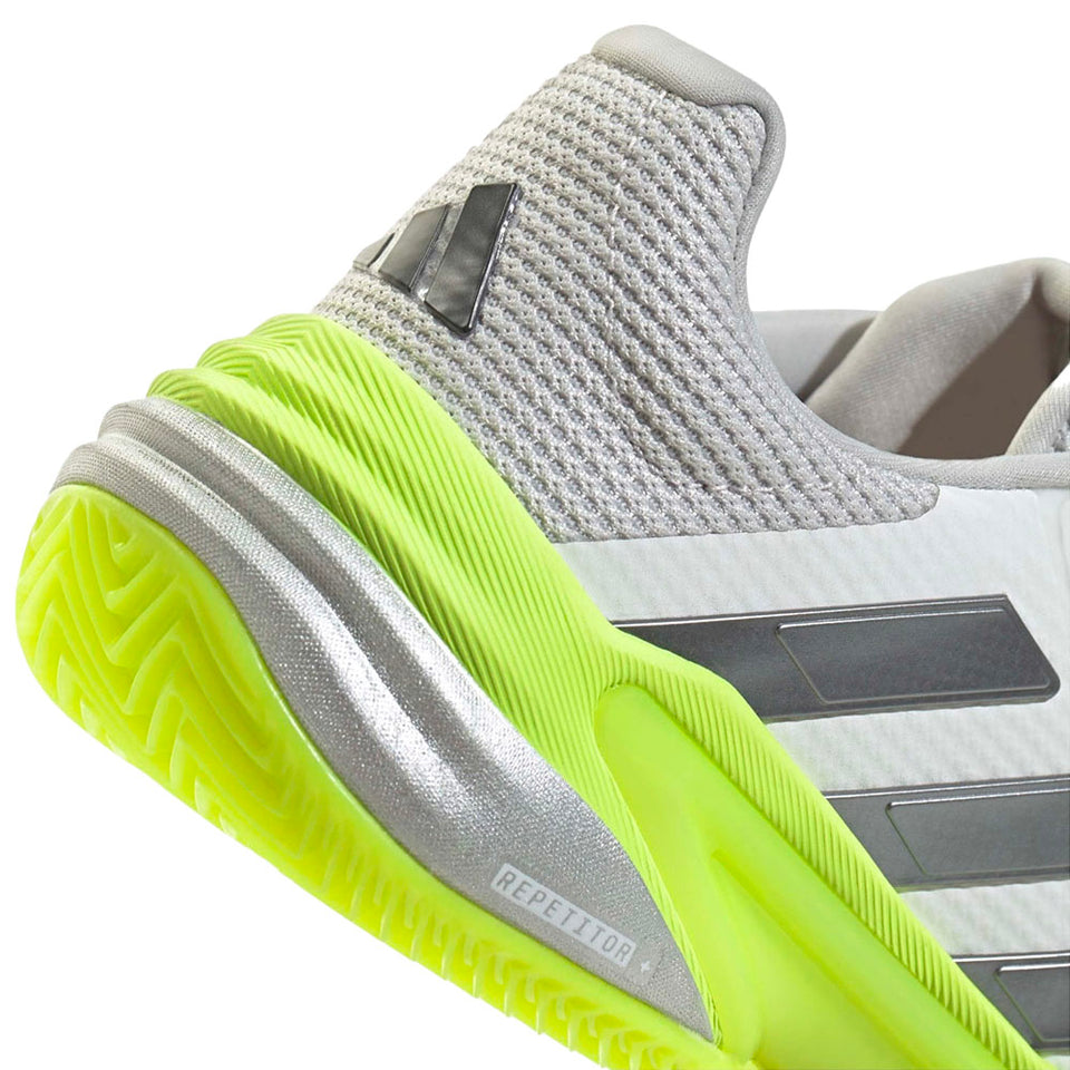 Adidas Barricade W Branca/iron Ss25 (Tênis)