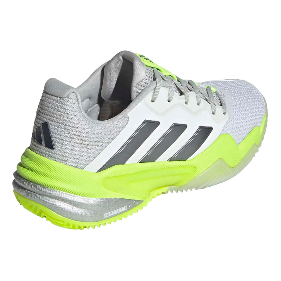 Adidas Barricade W Branca/iron Ss25 (Tênis)