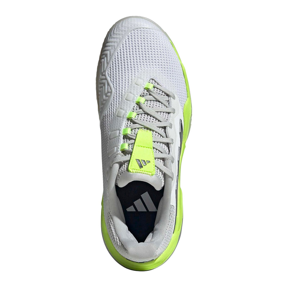 Adidas Barricade W Branca/iron Ss25 (Tênis)
