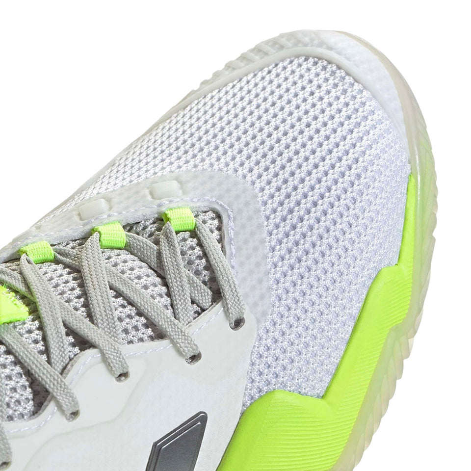 Adidas Barricade W Branca/iron Ss25 (Tênis)
