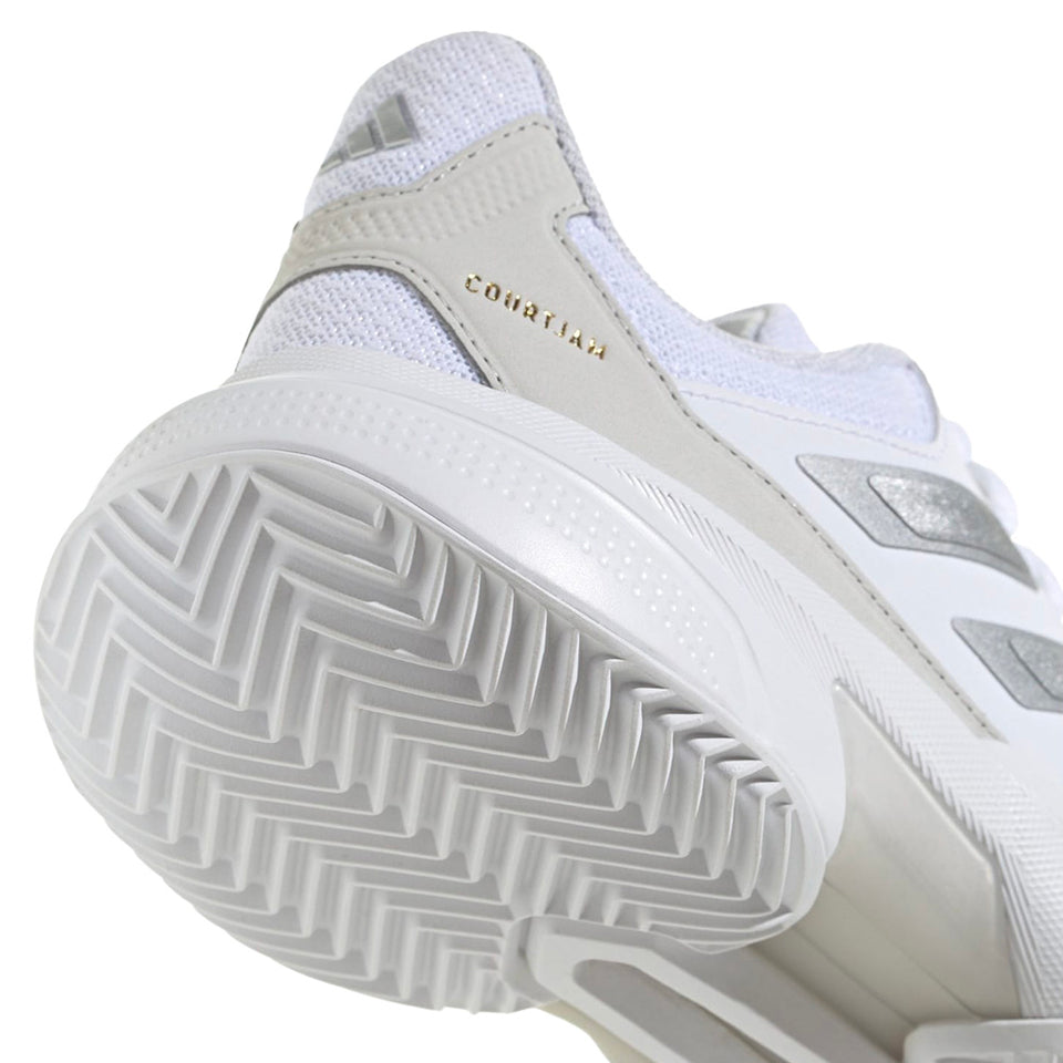 Adidas Courtjam Comtrol 3 W Clay Woman Branca Ss25 (Zapatillas)