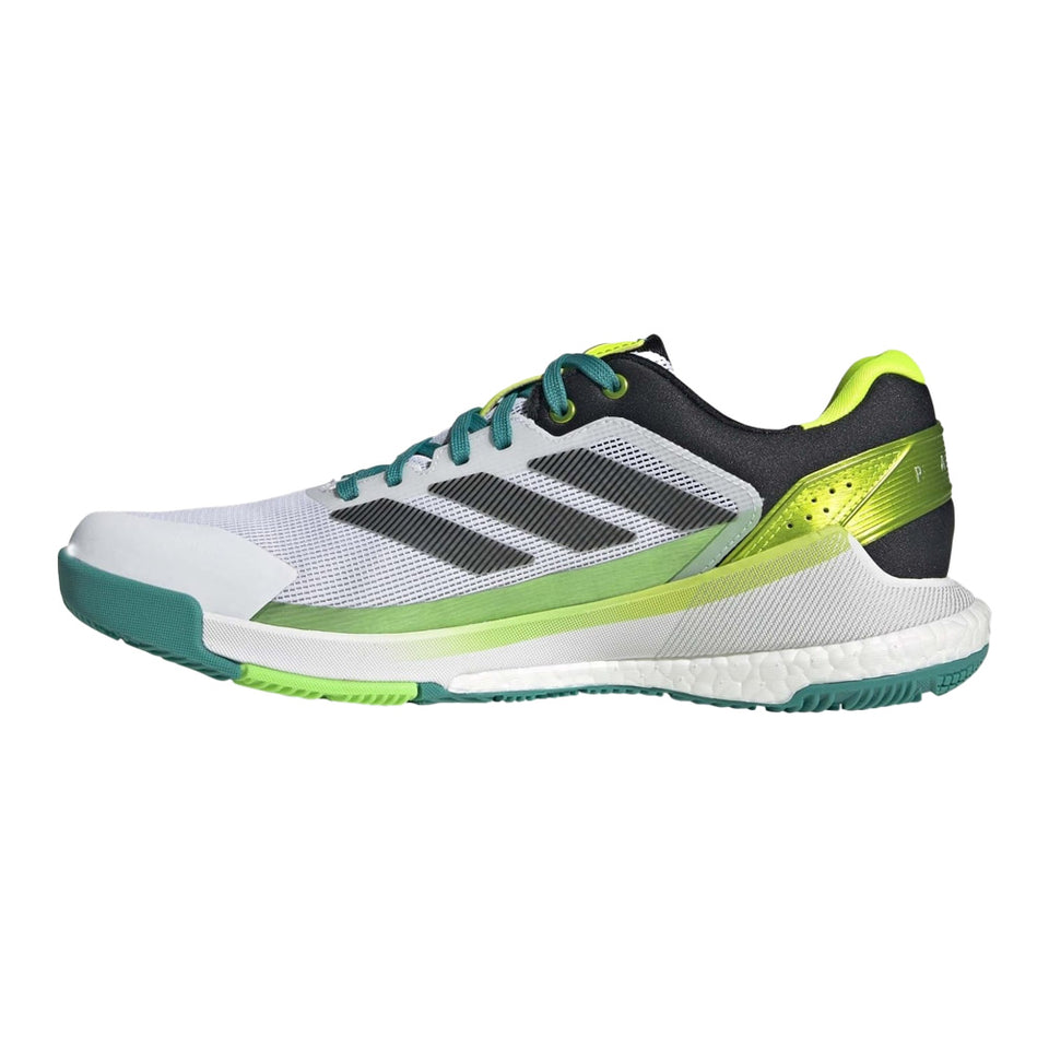 Adidas Crazyquick Boost Padel M Branca/green Fw25 Ale Galan (Tênis)