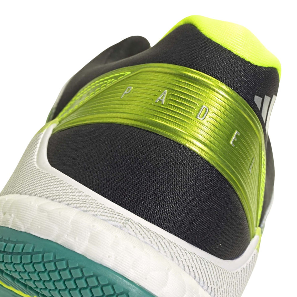 Adidas Crazyquick Boost Padel M Branca/green Fw25 Ale Galan (Tênis)