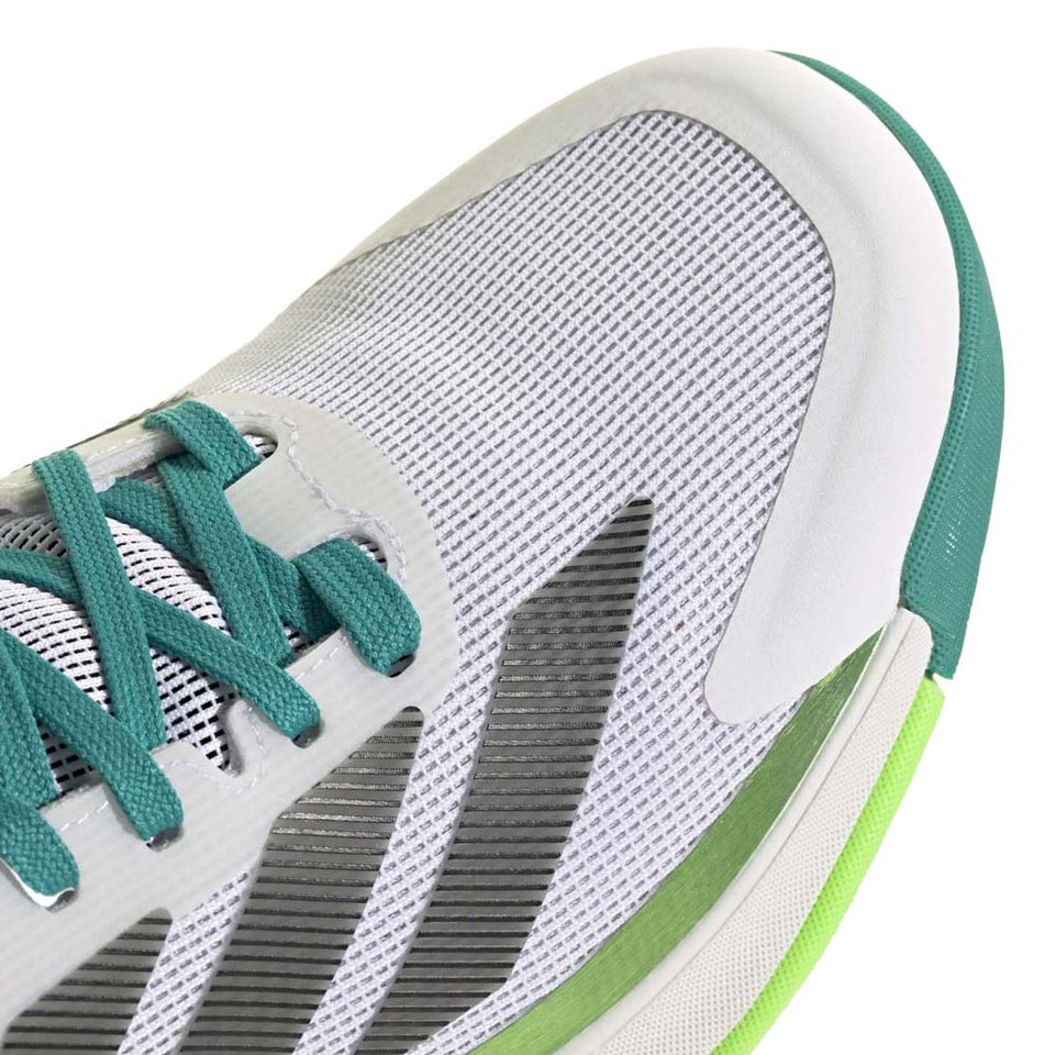 Adidas Crazyquick Boost Padel M Branca/green Fw25 Ale Galan (Tênis)