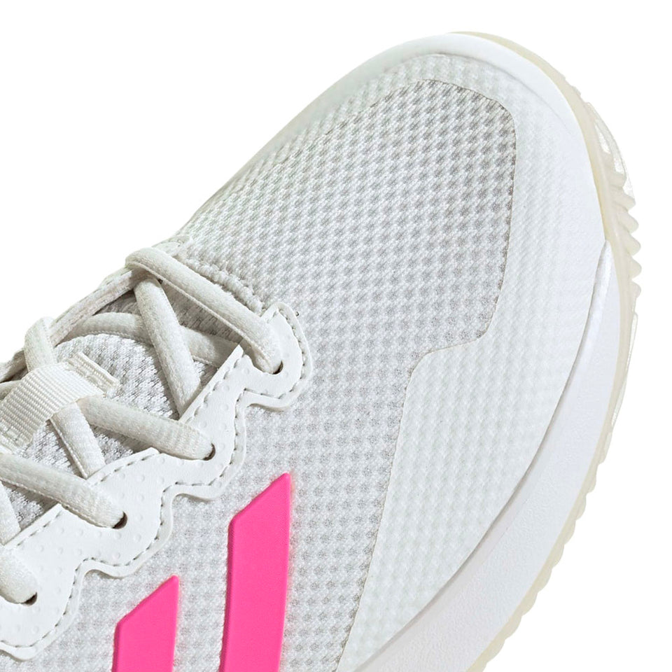 Adidas Gamecourt 2 W Branca/luci Pink Fw25 (Tênis)