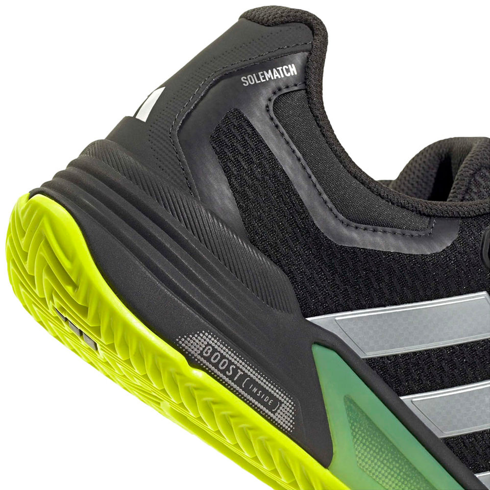 Adidas Solematch Comtrol 2 M Boost Clay Core Preta/zero Ss25 (Tênis)