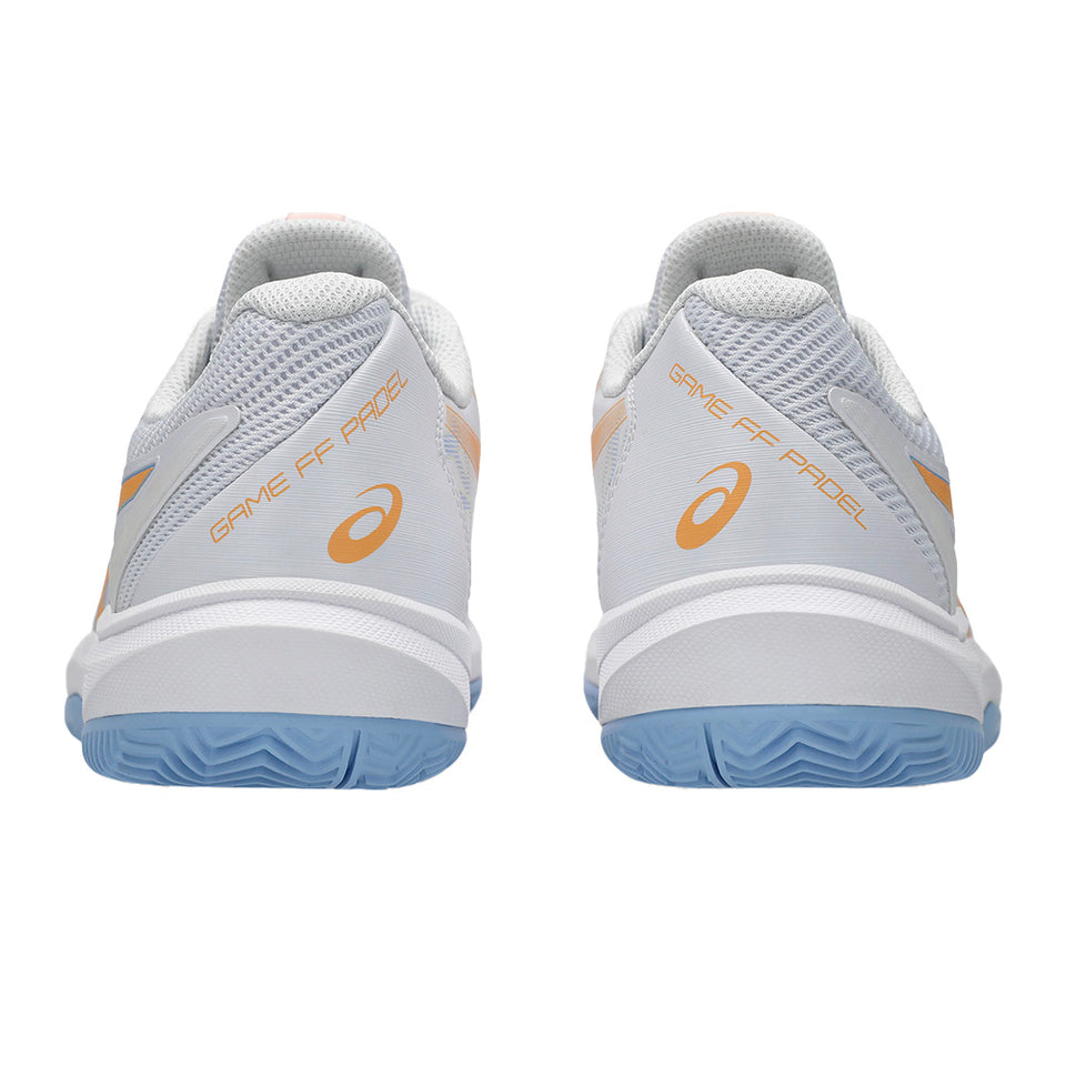Asics Game Ff Padel Branca/orange W Fw25 (Tênis)