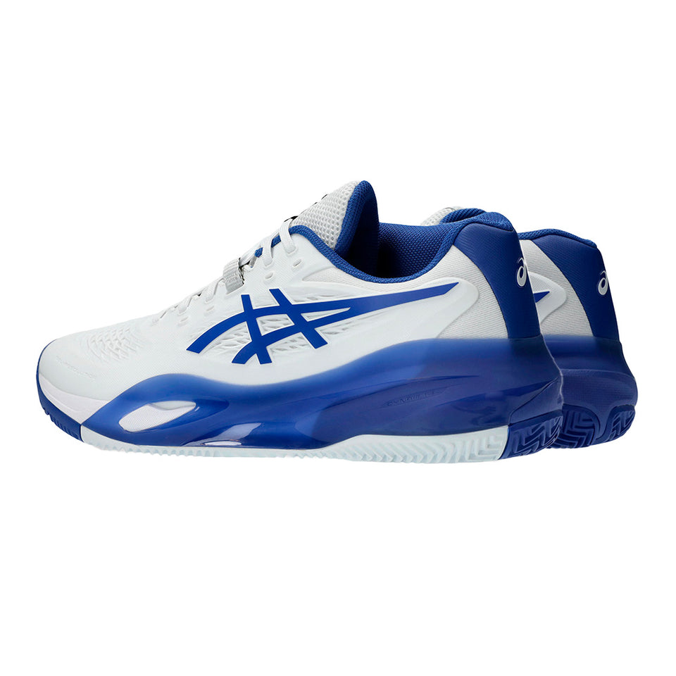 Asics Gel-resolution X Clay Branco/azul Fw25 – (Tênis)
