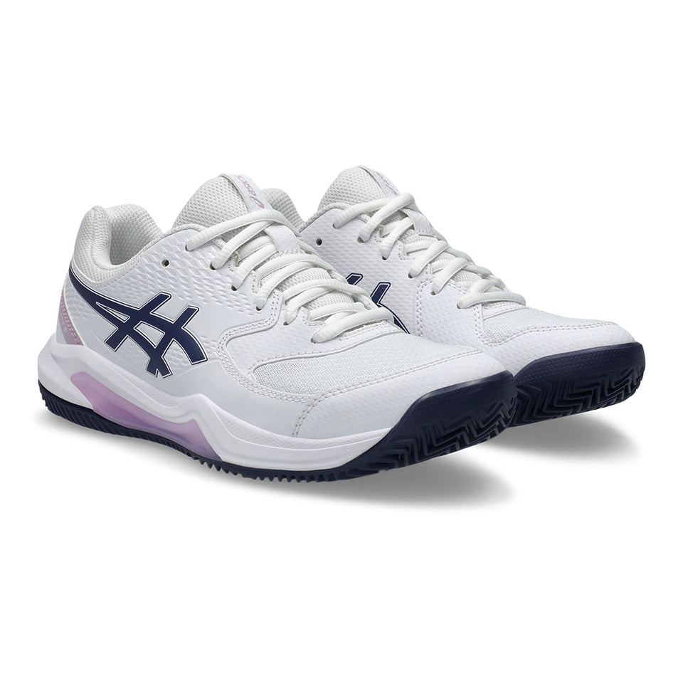 Asics Gel Dedicate 8 Clay Branco/lilás W Ss25 (Ténis)