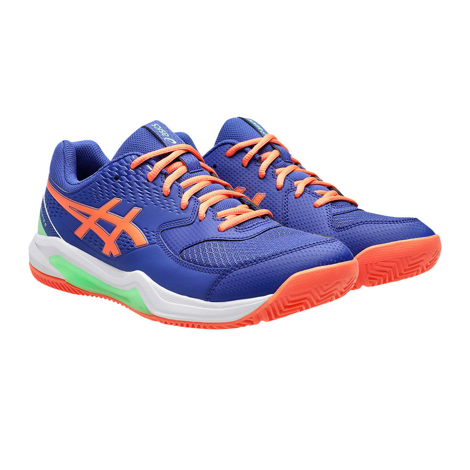 Asics Gel Dedicate 8 Padel Blue/orange Fw25 (Tênis)