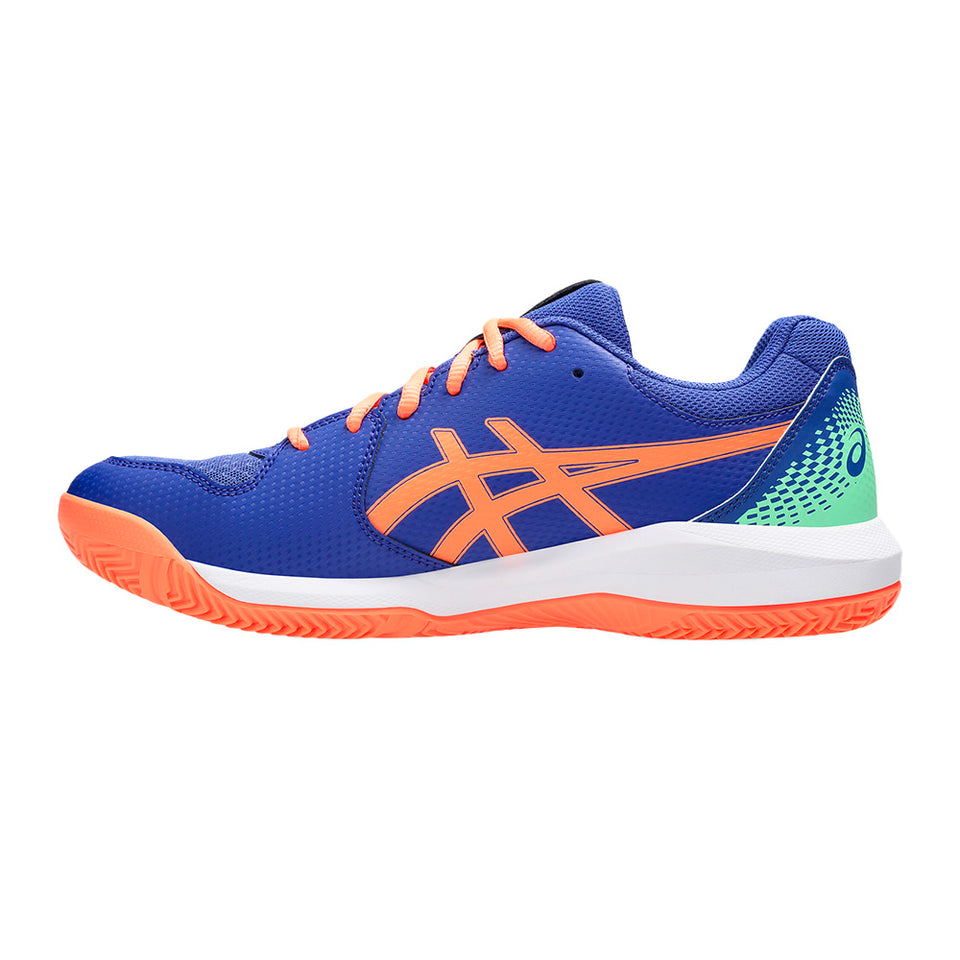 Asics Gel Dedicate 8 Padel Blue/orange Fw25 (Tênis)