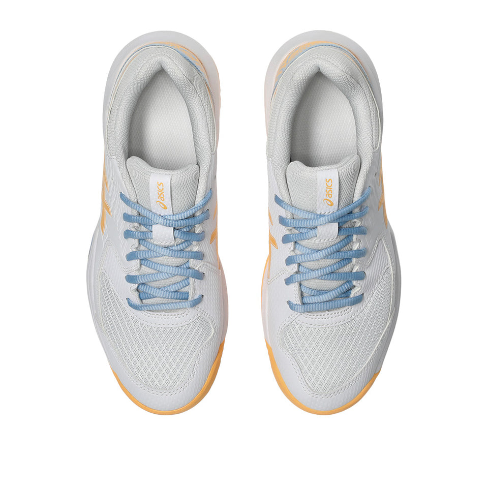 Asics Gel Dedicate 8 Padel Branca/orange W Fw25 (Tênis)