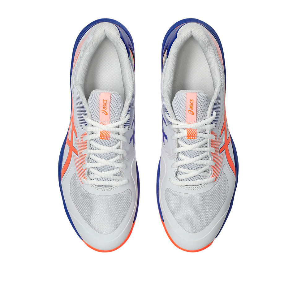 Asics Gel Game Ff Padel Branca/orange Fw25 (Tênis)