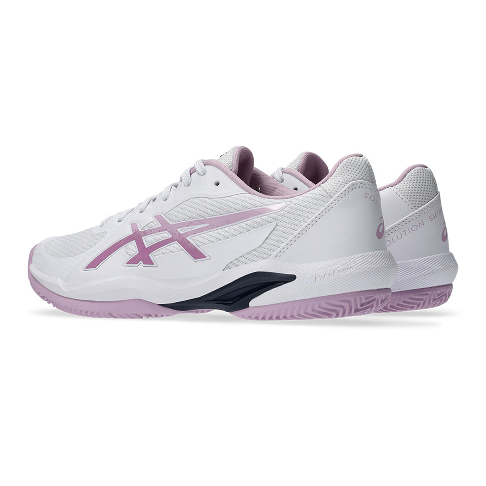 Asics Solution Swift Ff 2 Clay Branca/lila W Ss25 (Zapatillas)