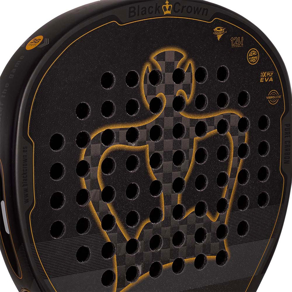 BLACK CROWN PATRON Gold 2025 (Raquete)