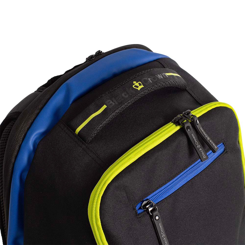 Preta Crown Raptor Epic Energy Azul/amarelo 2025 (Mochila)