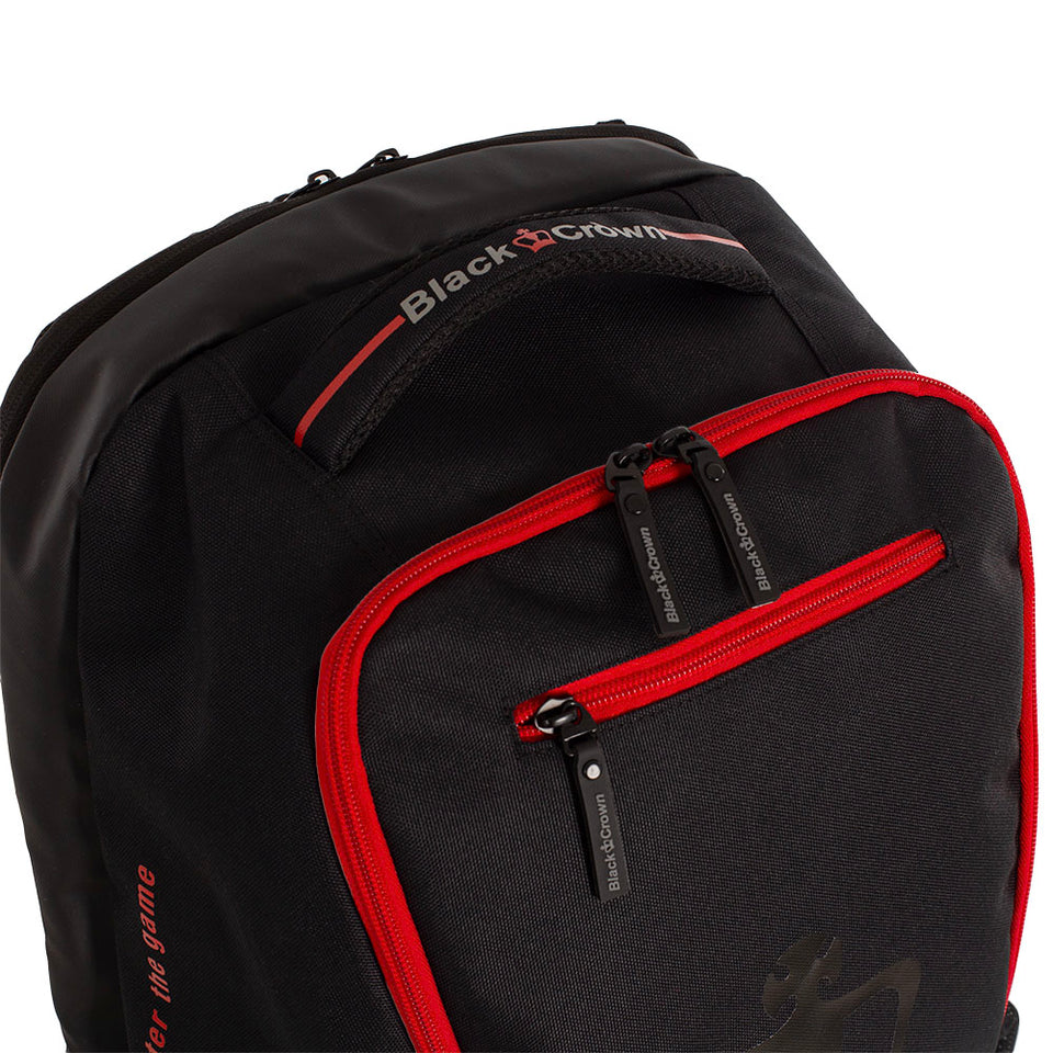 Preta Crown Raptor Vermelha 2025 (Mochila)