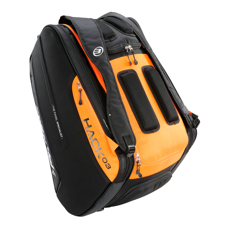 Bullpadel Bpp-24012 Hack 2024 Laranja/preto Paquito Navarro (Saco de padel)