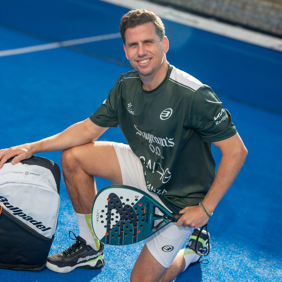 Bullpadel Meira Verde Paquito Navarro Fw24 (T-shirt Oficial)