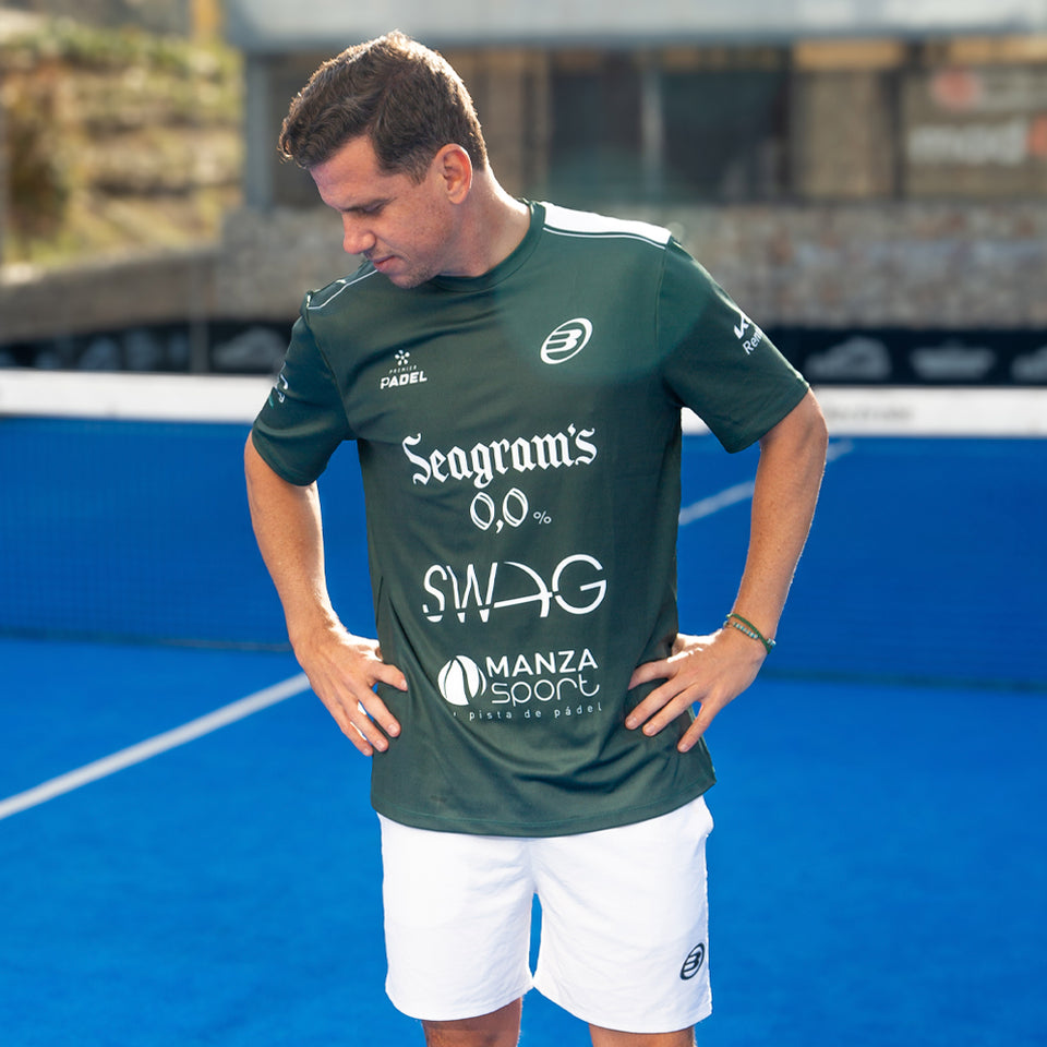 Bullpadel Meira Verde Paquito Navarro Fw24 (T-shirt Oficial)