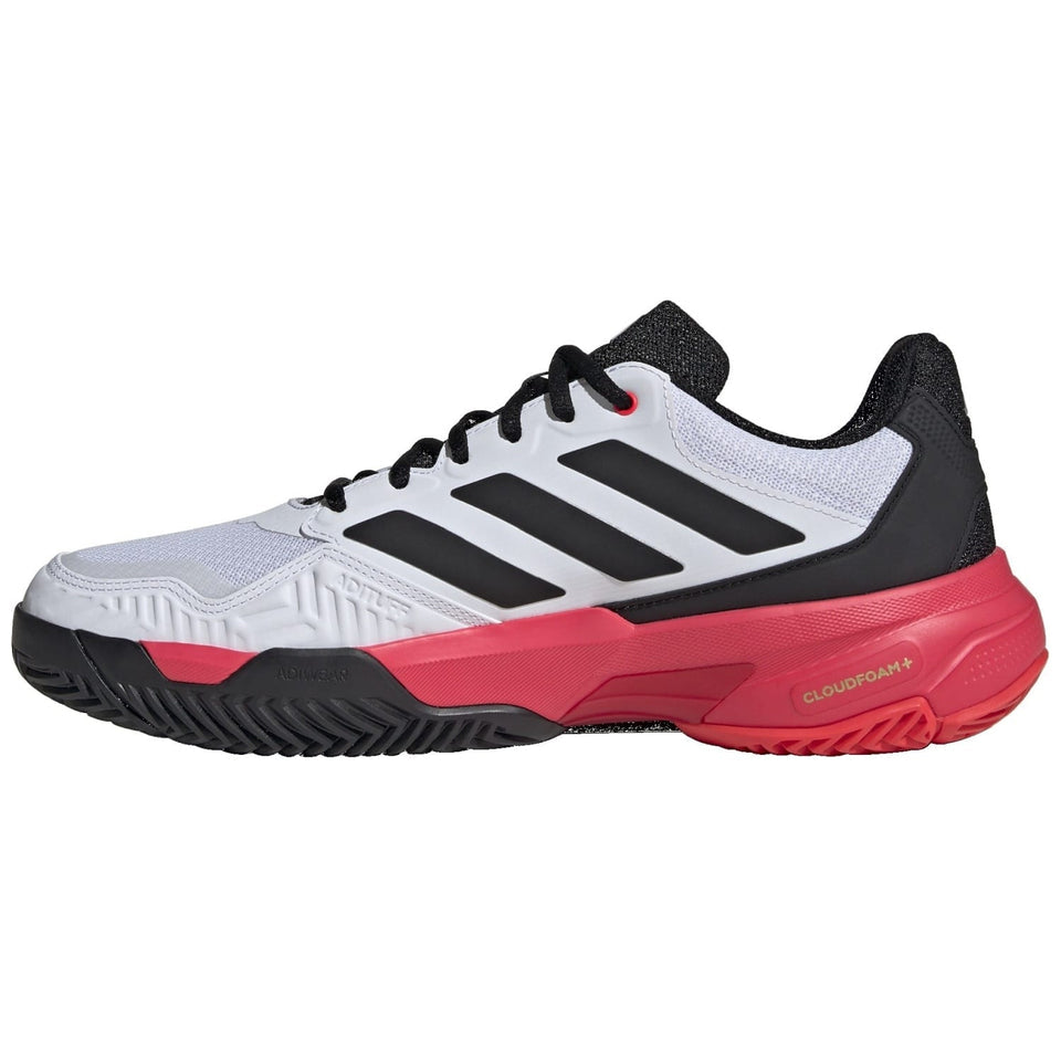 Adidas Courtjam Control M Branco/preto/vermelho (Ténis)