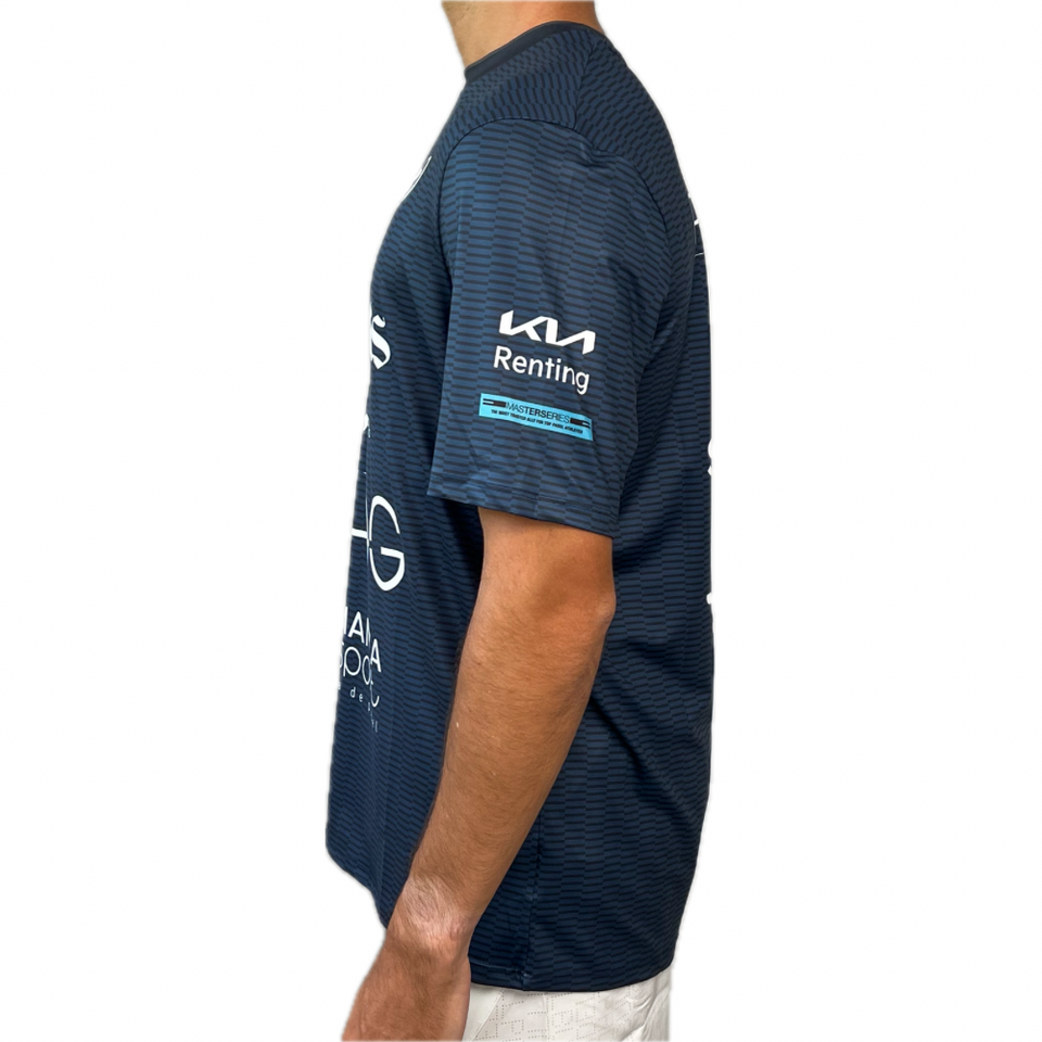 Bullpadel Meira Azul Escuro Paquito Navarro (T-shirt)