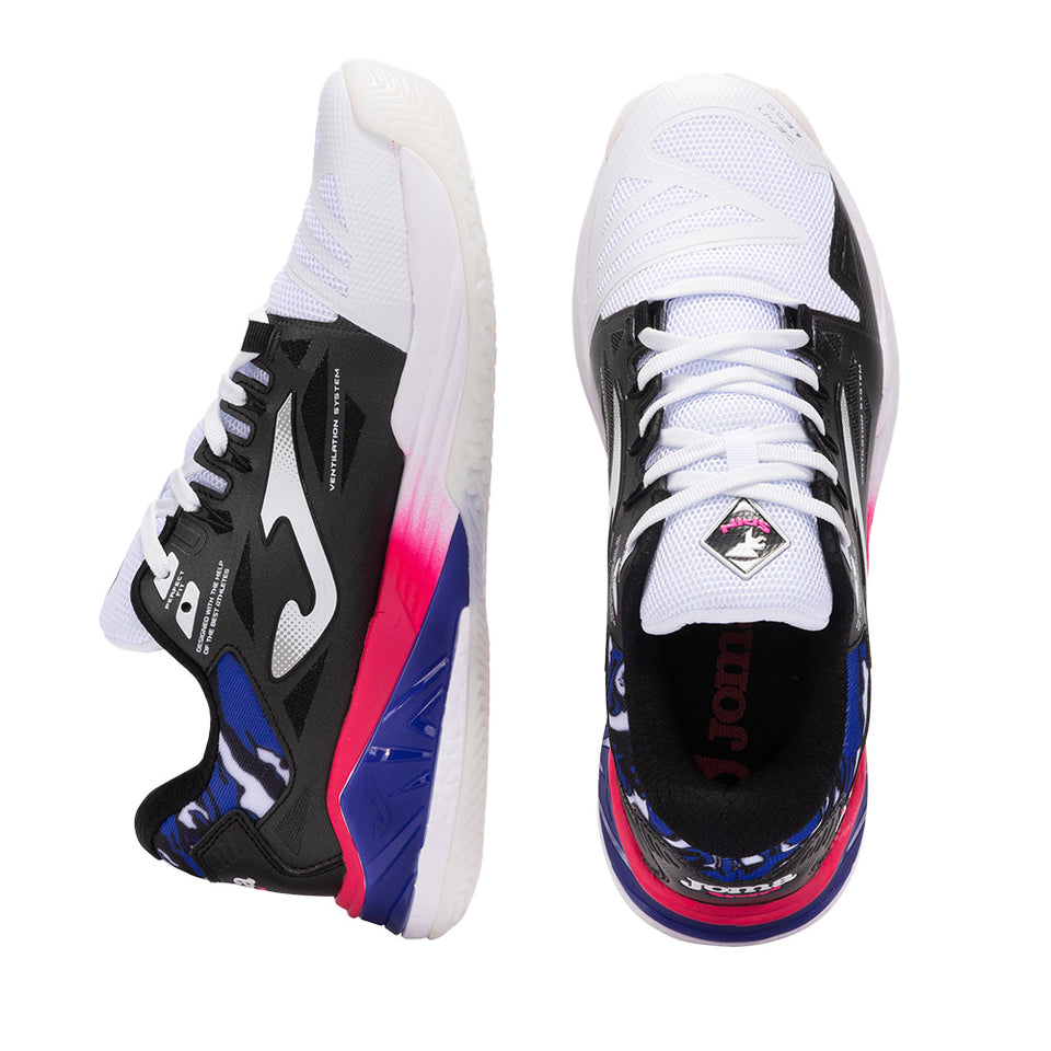 Joma Spin Men 2531 Branco/preto Fw25 (Tênis)