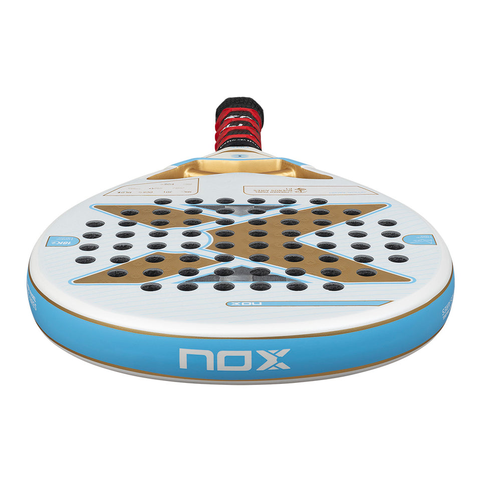 NOX AT10 GENIUS 18K Alum BUENOS AIRES Edição Exclusiva 2025 – (Raquete)