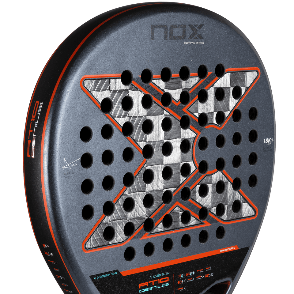 NOX AT10 GENIUS 18K Alum 2025 by AGUSTIN TAPIA (Raquete)