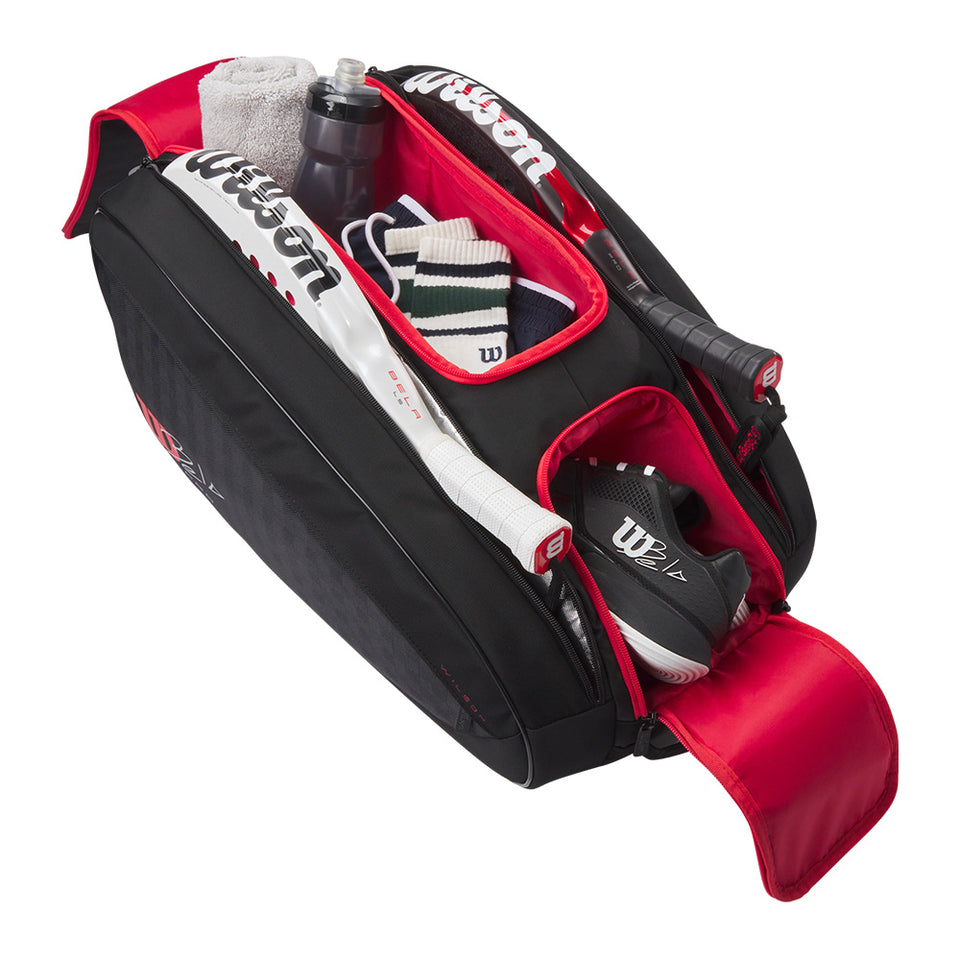 Wilson Bela V3 Super Tour Padel Preta/red 2025 Fernando Belasteguin (Saco de Padel)