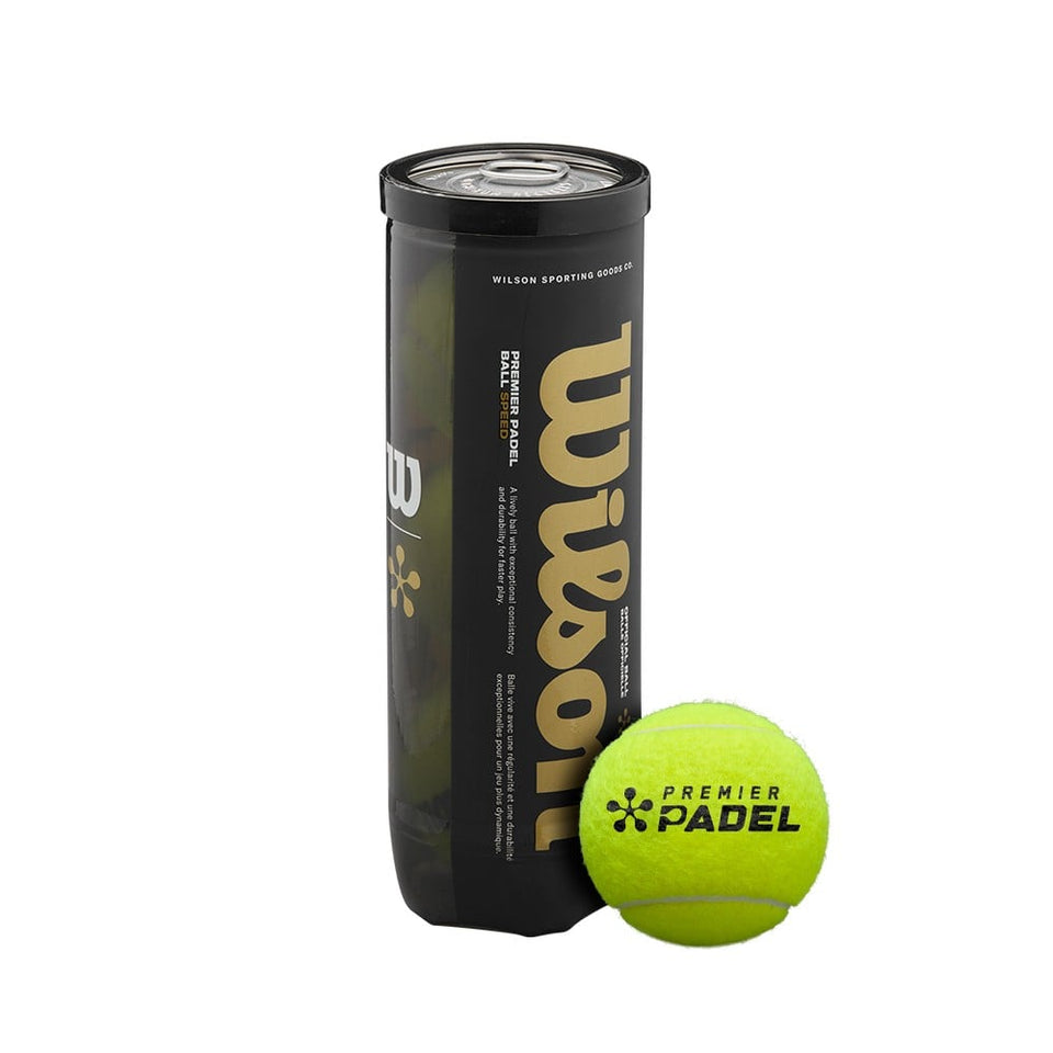 Bola De Padel Wilson Premier Speed (Tubo de 3 bolas)