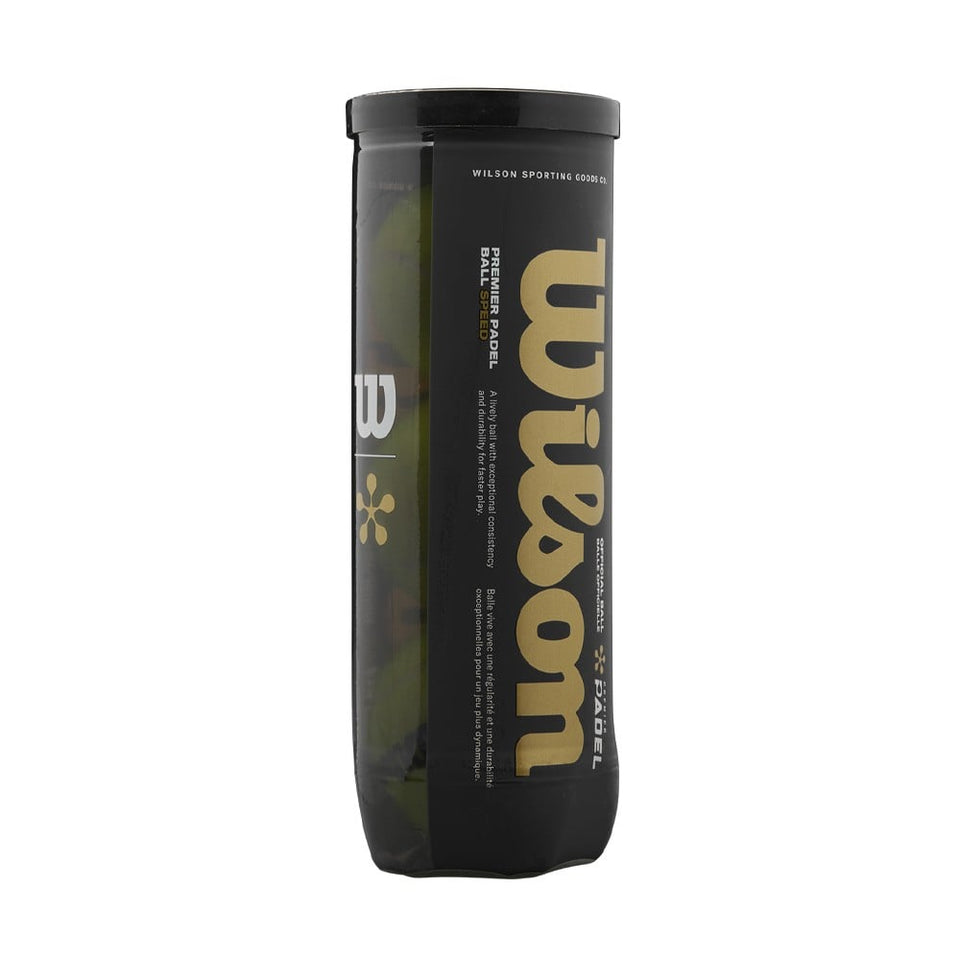 Bola De Padel Wilson Premier Speed (Tubo de 3 bolas)